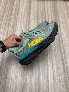 Hoka One One Challenger 7 ATR in Aloe Vera Black Size 8 Women’s